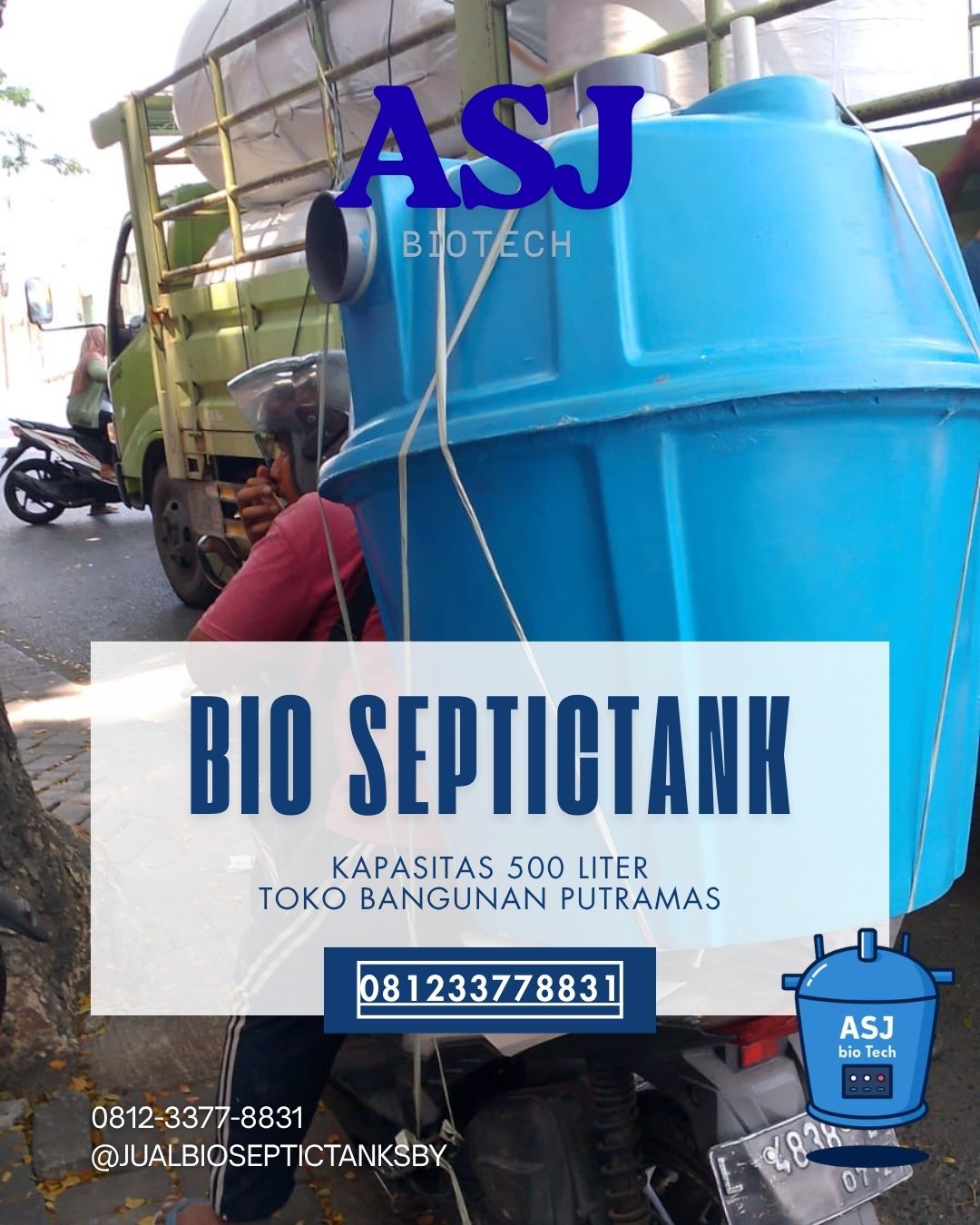 Bio Septictank 500 L Putramas Rungkut